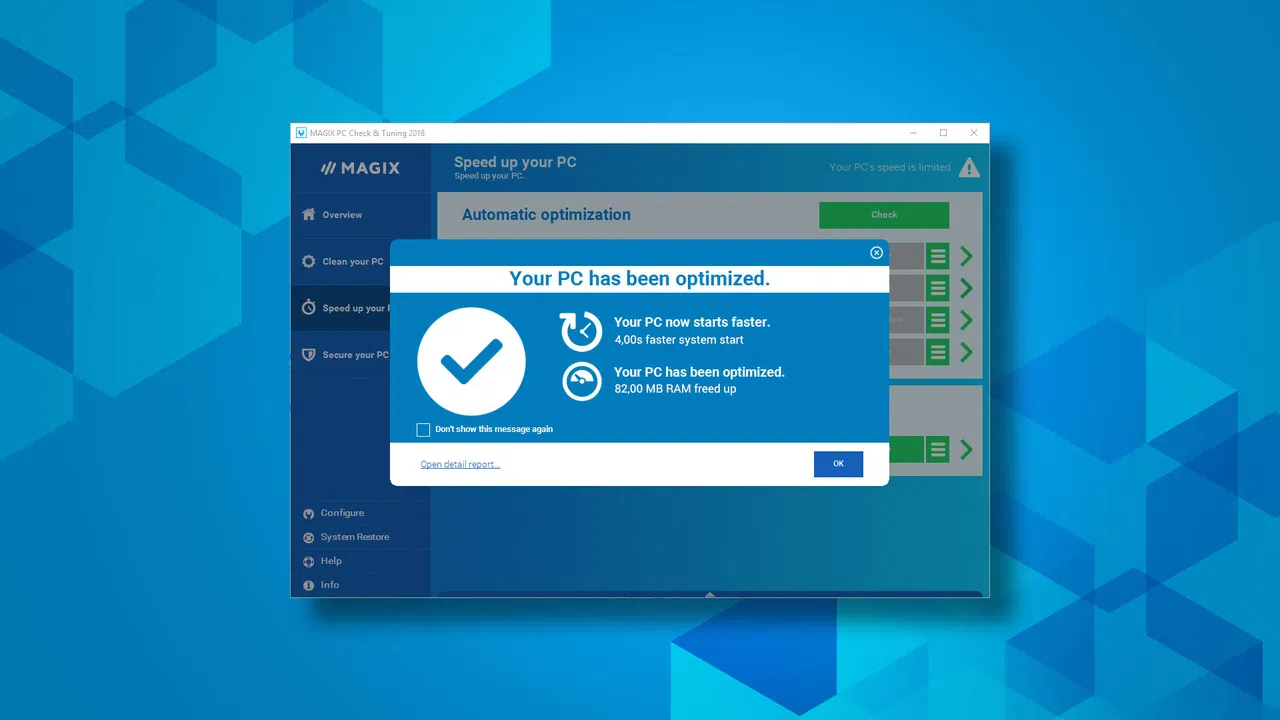 MAGIX PC Check & Tuning 2018 Steam Edition Screenshot 1