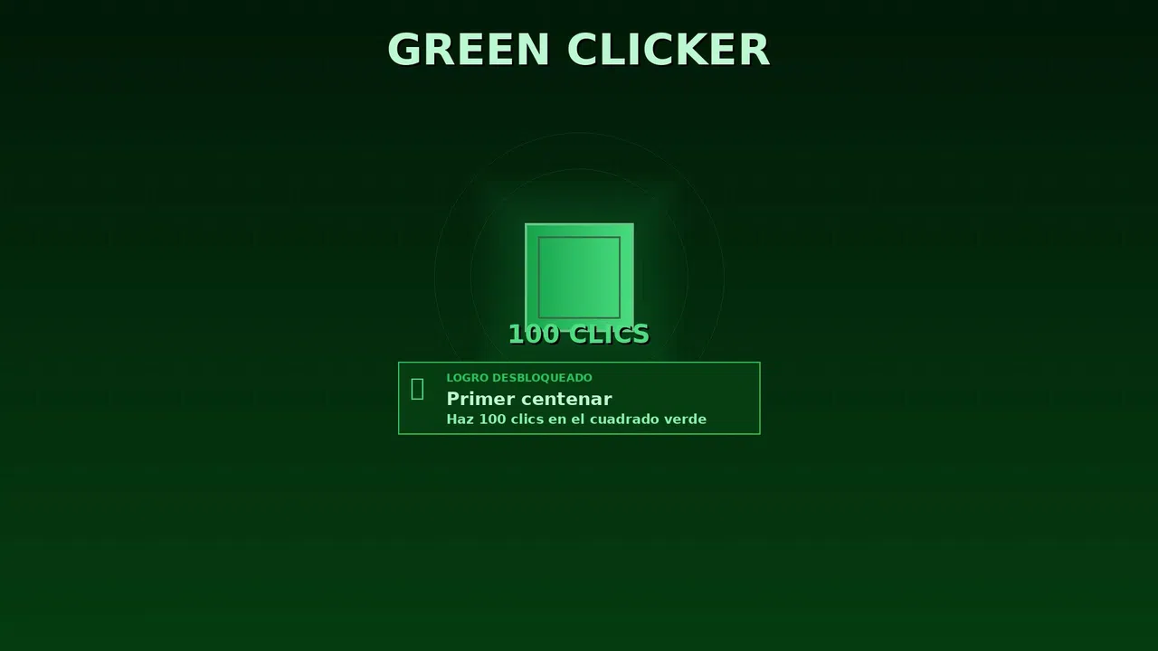 Green Clicker Screenshot 1