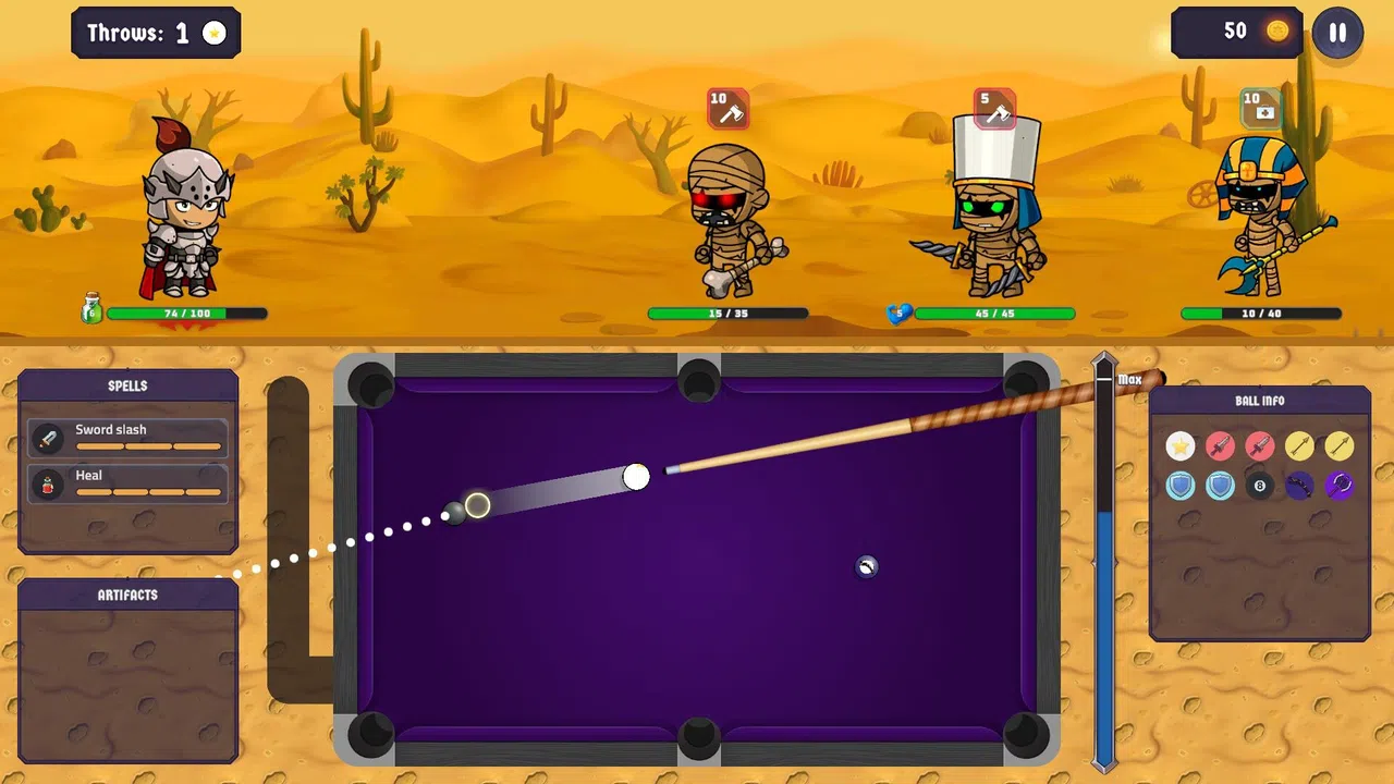 Pool Fiction Screenshot 1