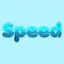 Speed-oriented athlete icon