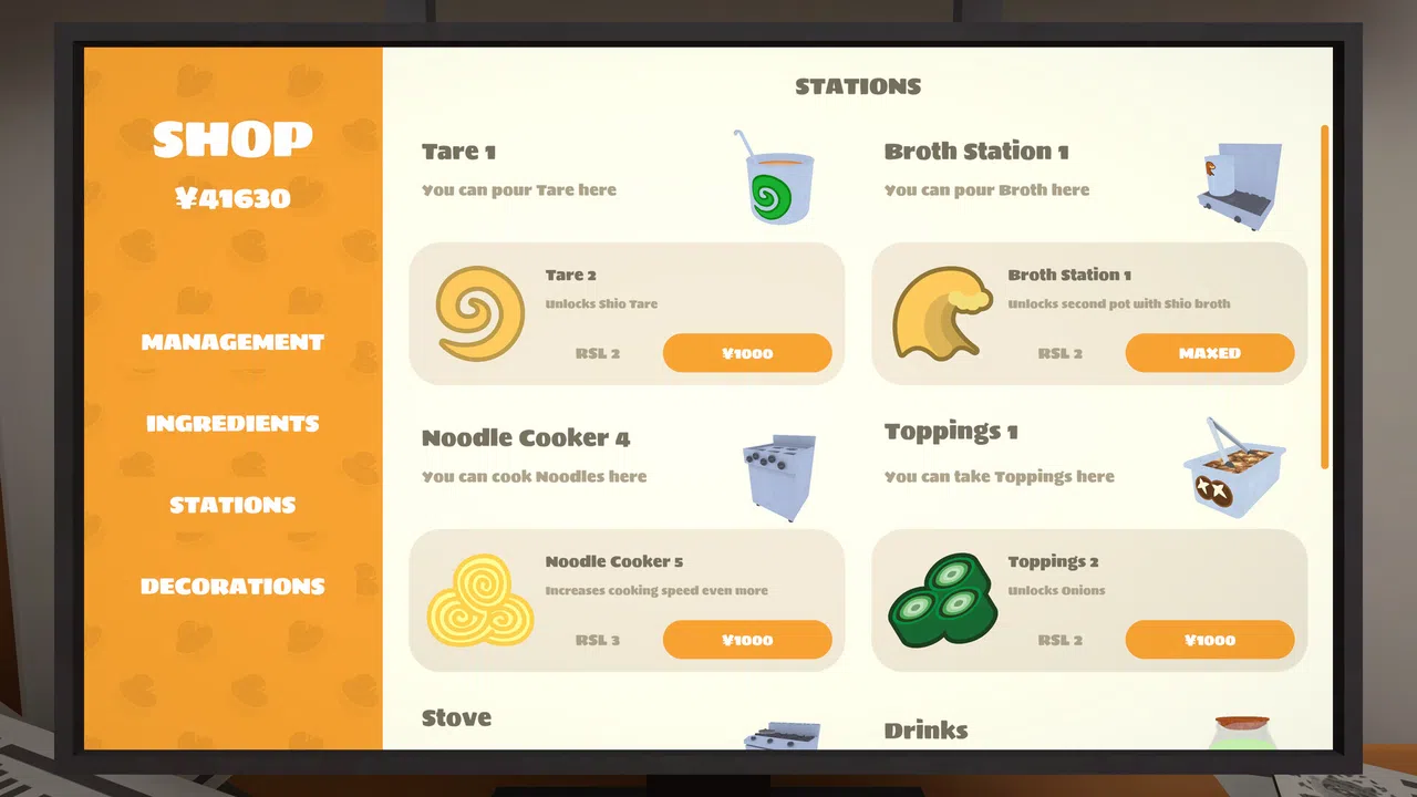 Tiny Ramen Shop Demo Screenshot 2