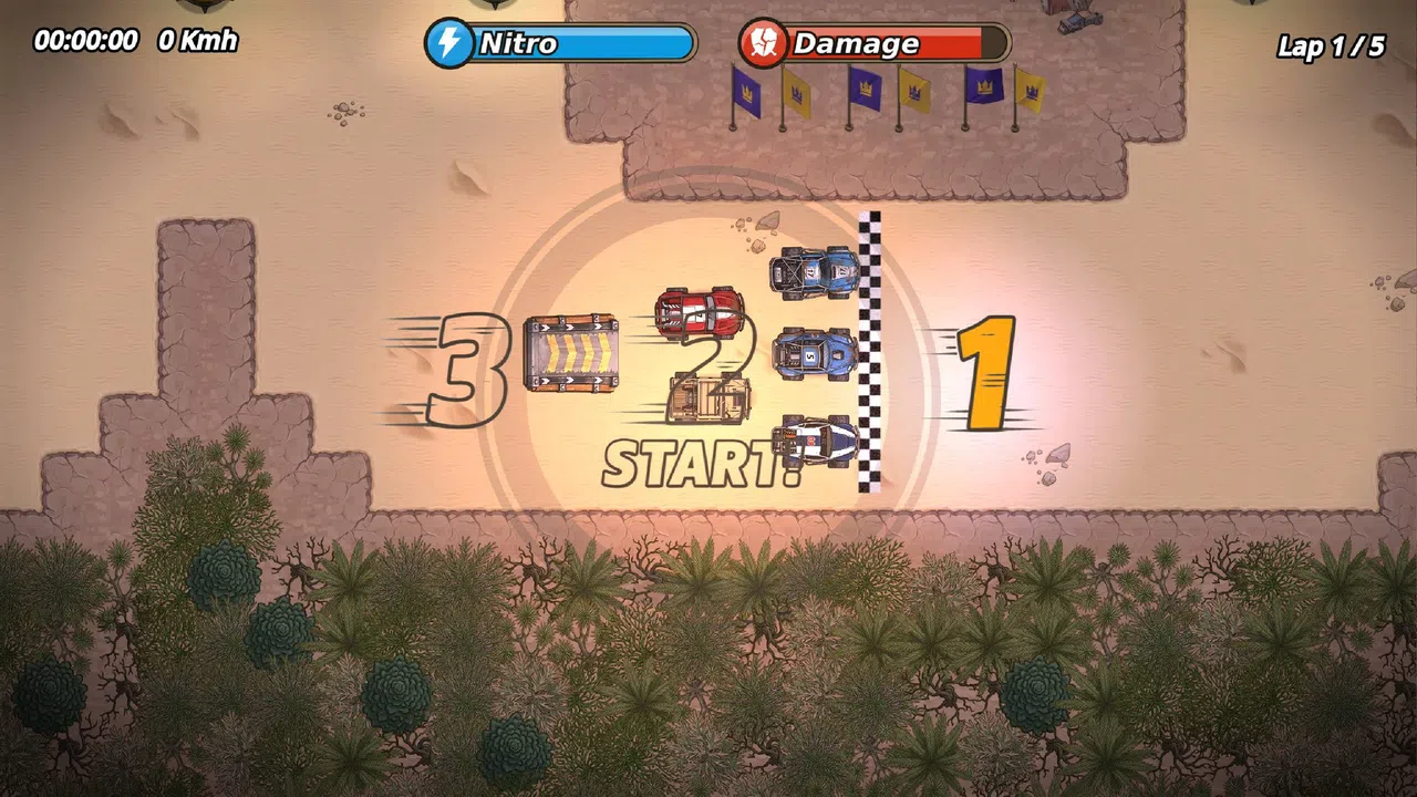 NitroRun: Off-Road Rush Screenshot 1