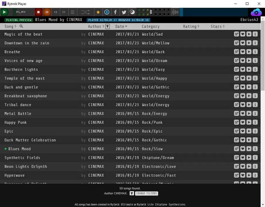 Rytmik Player Screenshot 0