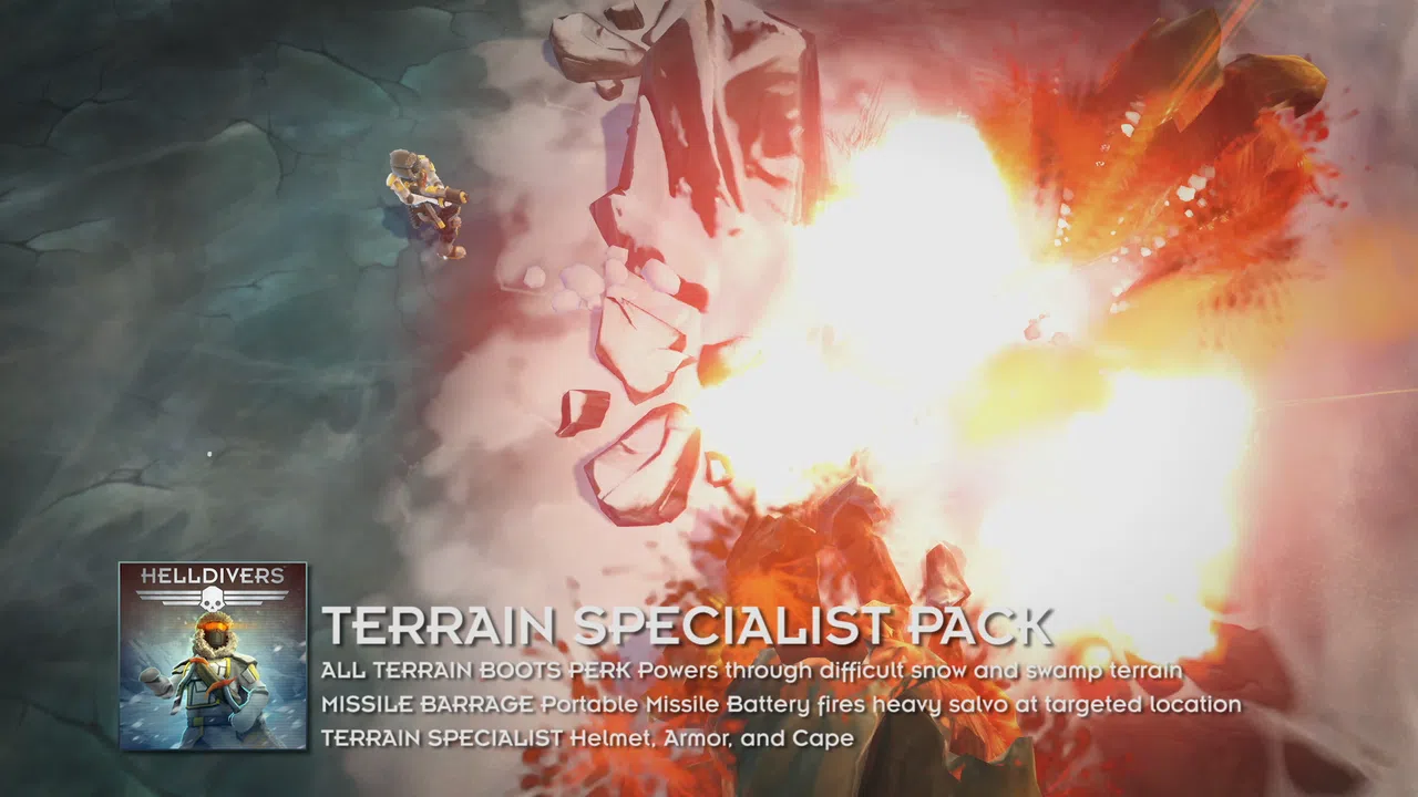HELLDIVERS™ - Terrain Specialist Pack Screenshot 1