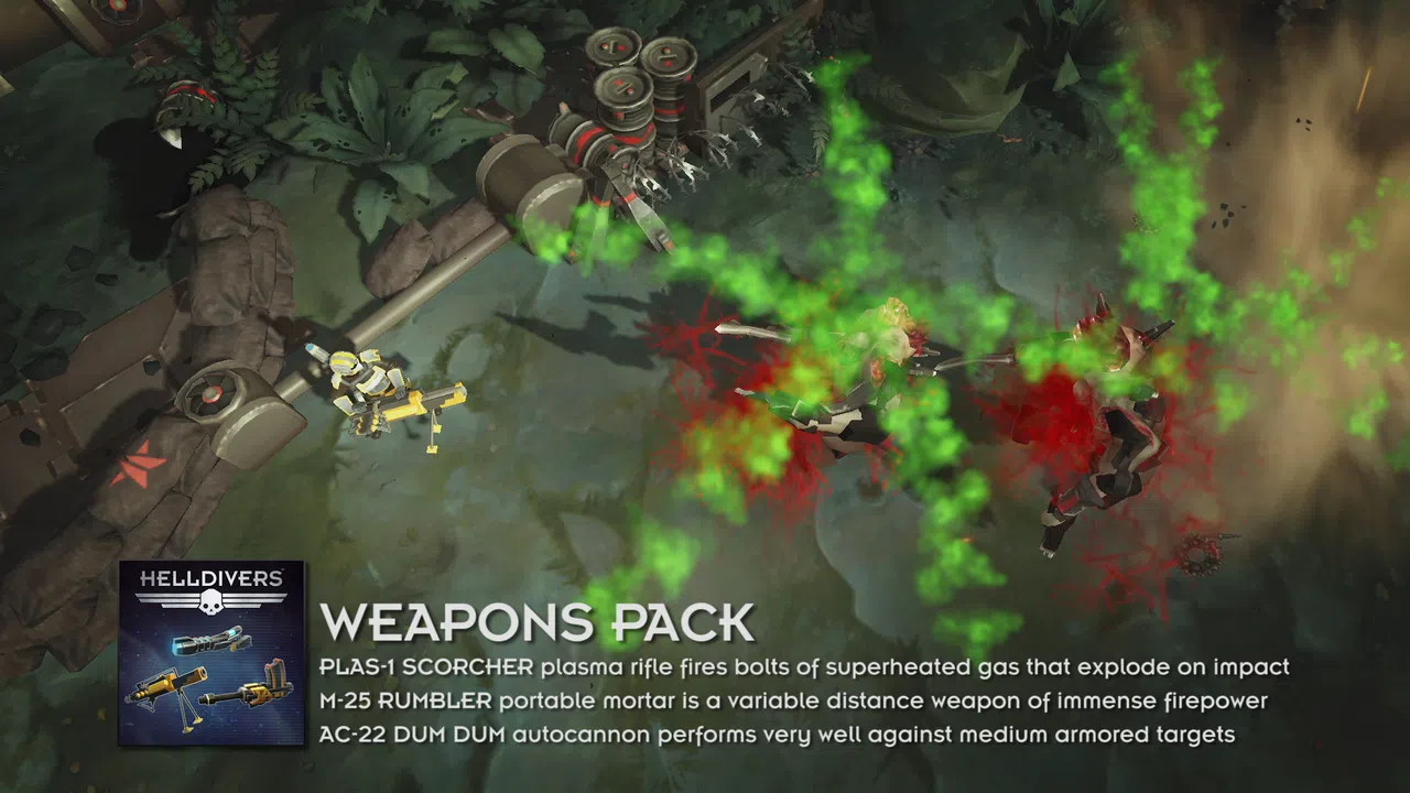 HELLDIVERS™ - Weapons Pack Screenshot 2