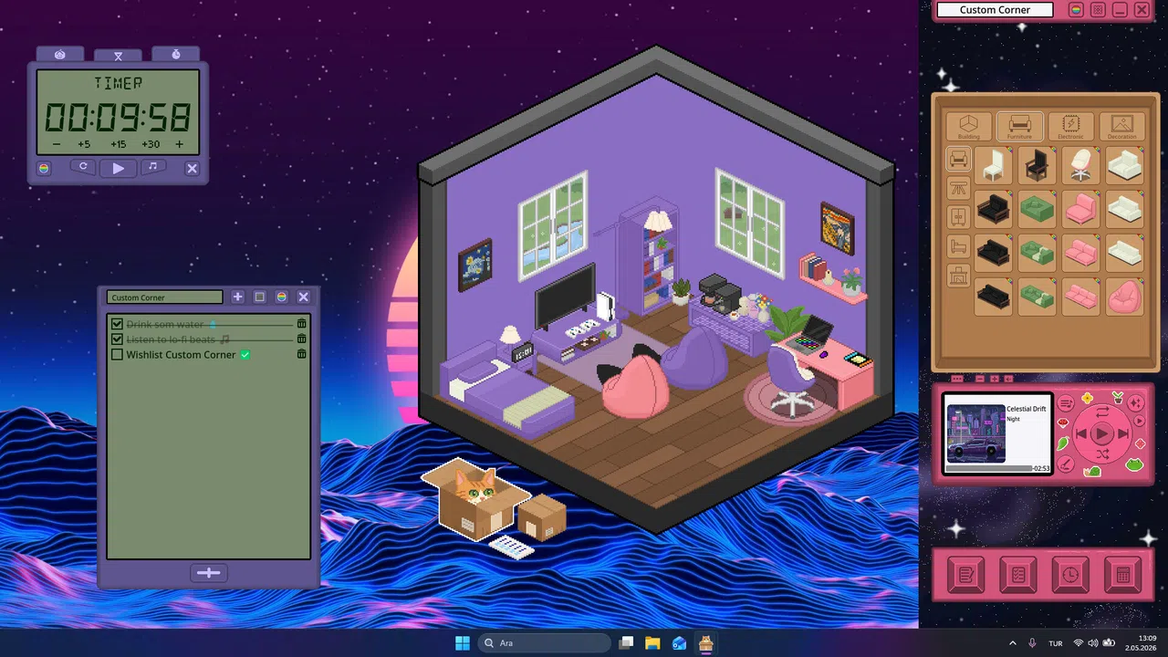 Custom Corner Demo Screenshot 0