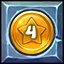 Gem Jam Level 4 Gold icon