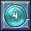 Gem Jam Level 4 Platinum icon