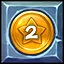 Gem Jam Level 2 Gold icon
