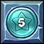 Gem Jam Level 5 Platinum icon