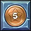 Gem Jam Level 5 Bronze icon