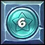 Gem Jam Level 6 Platinum icon