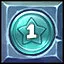 Gem Jam Level 1 Platinum icon