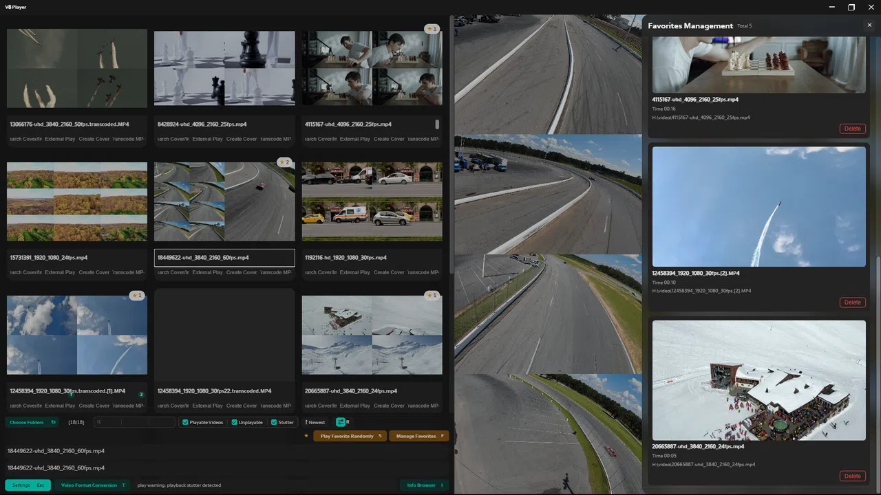 V8 Player Screenshot 4