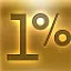 The 1% icon