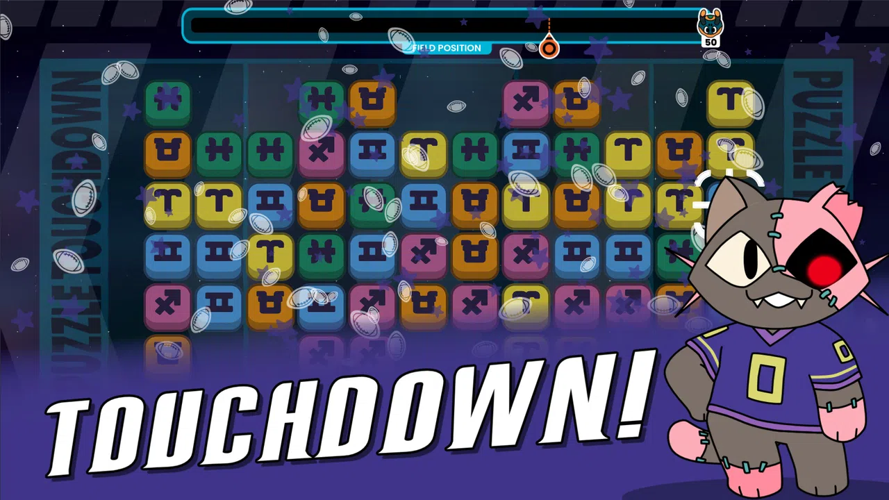 Intergalactic Puzzle Touchdown Screenshot 2