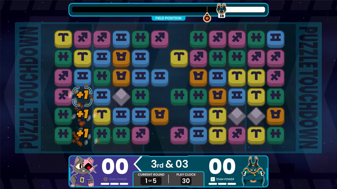 Intergalactic Puzzle Touchdown Screenshot 0