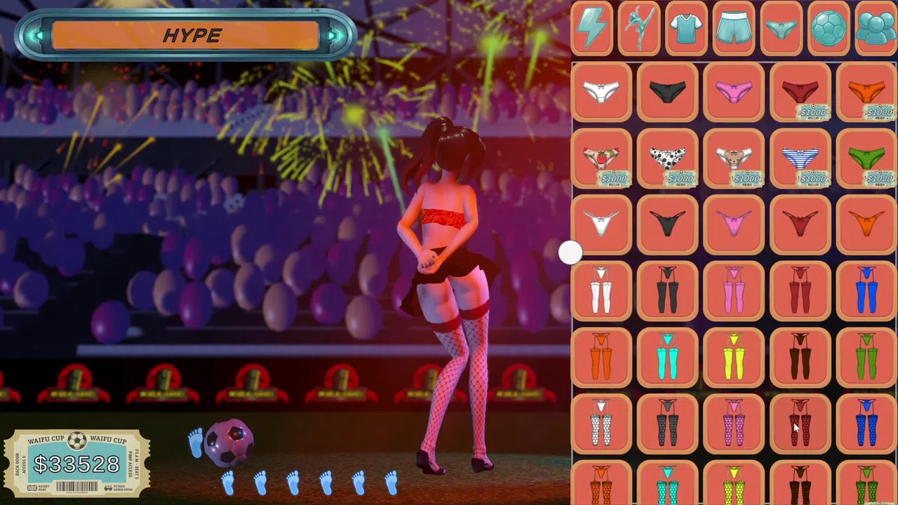 World Cup Waifu Clicker: Soccer Evolution Screenshot 4