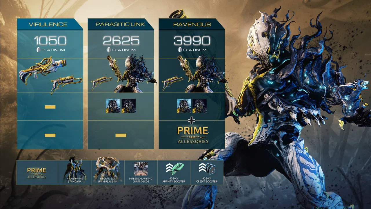 Warframe: Nidus Prime Access - Accessories Pack Screenshot 4
