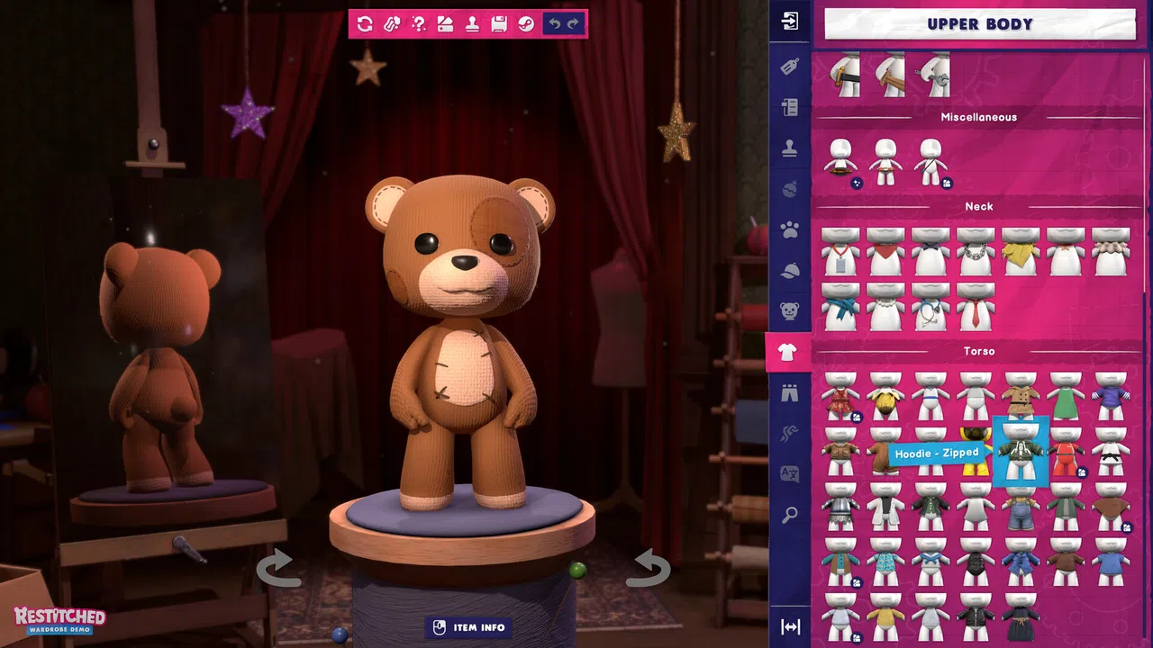 Restitched: Wardrobe Demo Screenshot 0