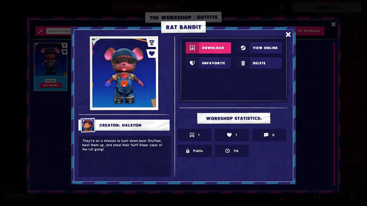 Restitched: Wardrobe Demo Screenshot 3