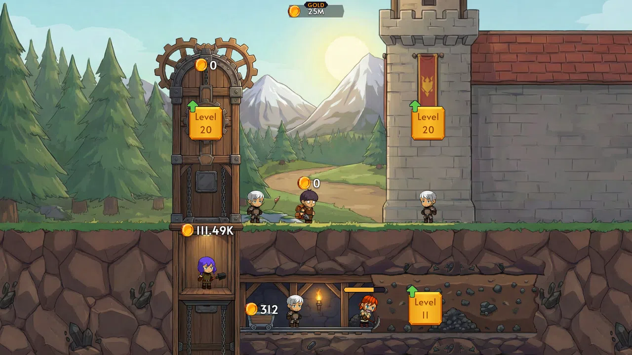 Idle Isekai Mining Screenshot 0