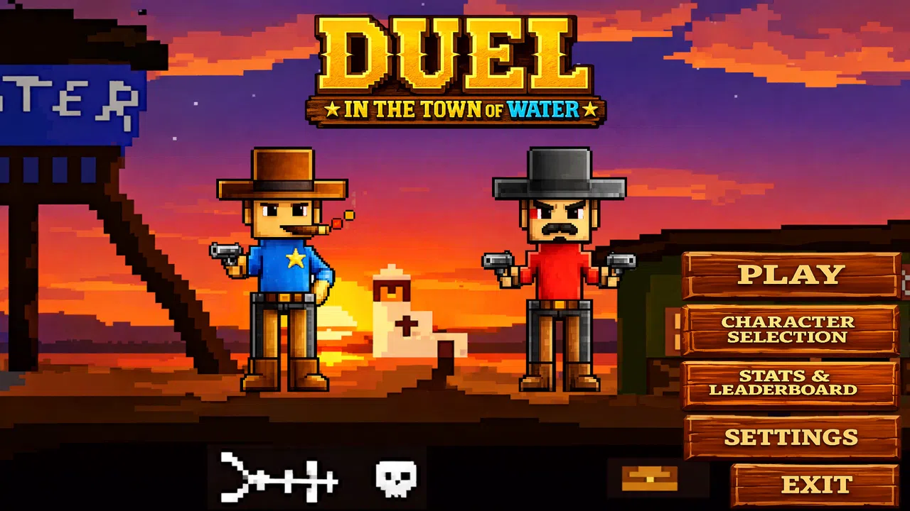 Duel in the Town of Water Screenshot 0