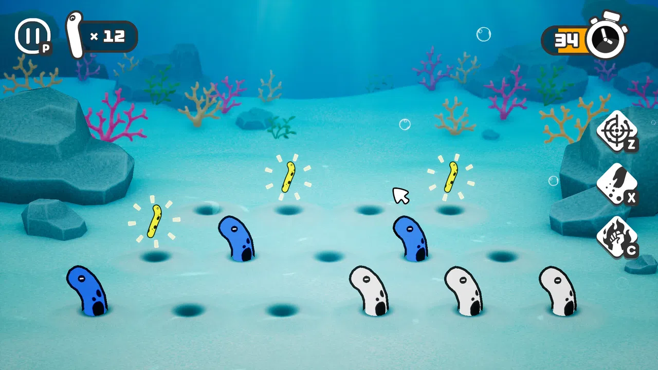 Pull Out! Spotted Garden Eels Screenshot 2