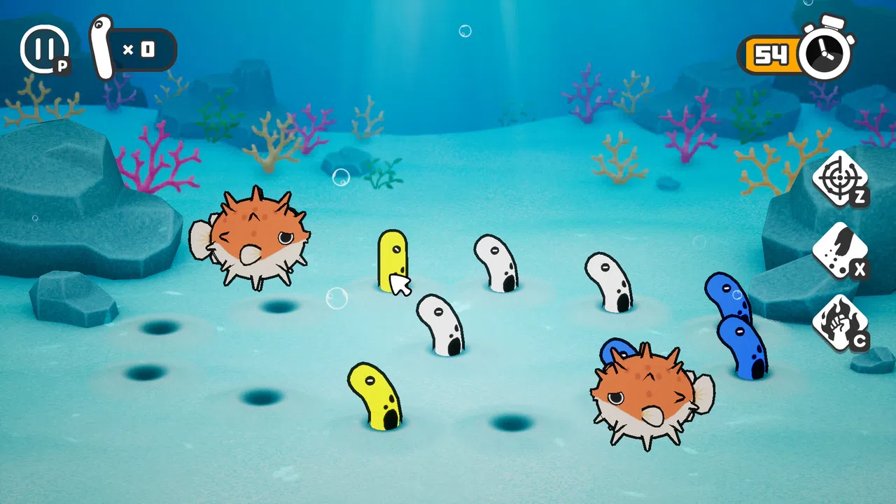 Pull Out! Spotted Garden Eels Screenshot 4