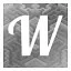 W icon