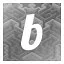 b icon