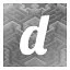 d icon