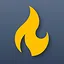 Through the fire and flames icon
