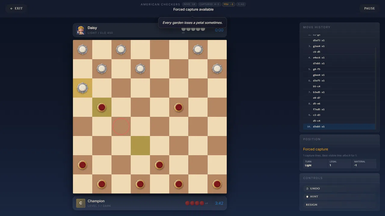 Checkers Kingdom Screenshot 1