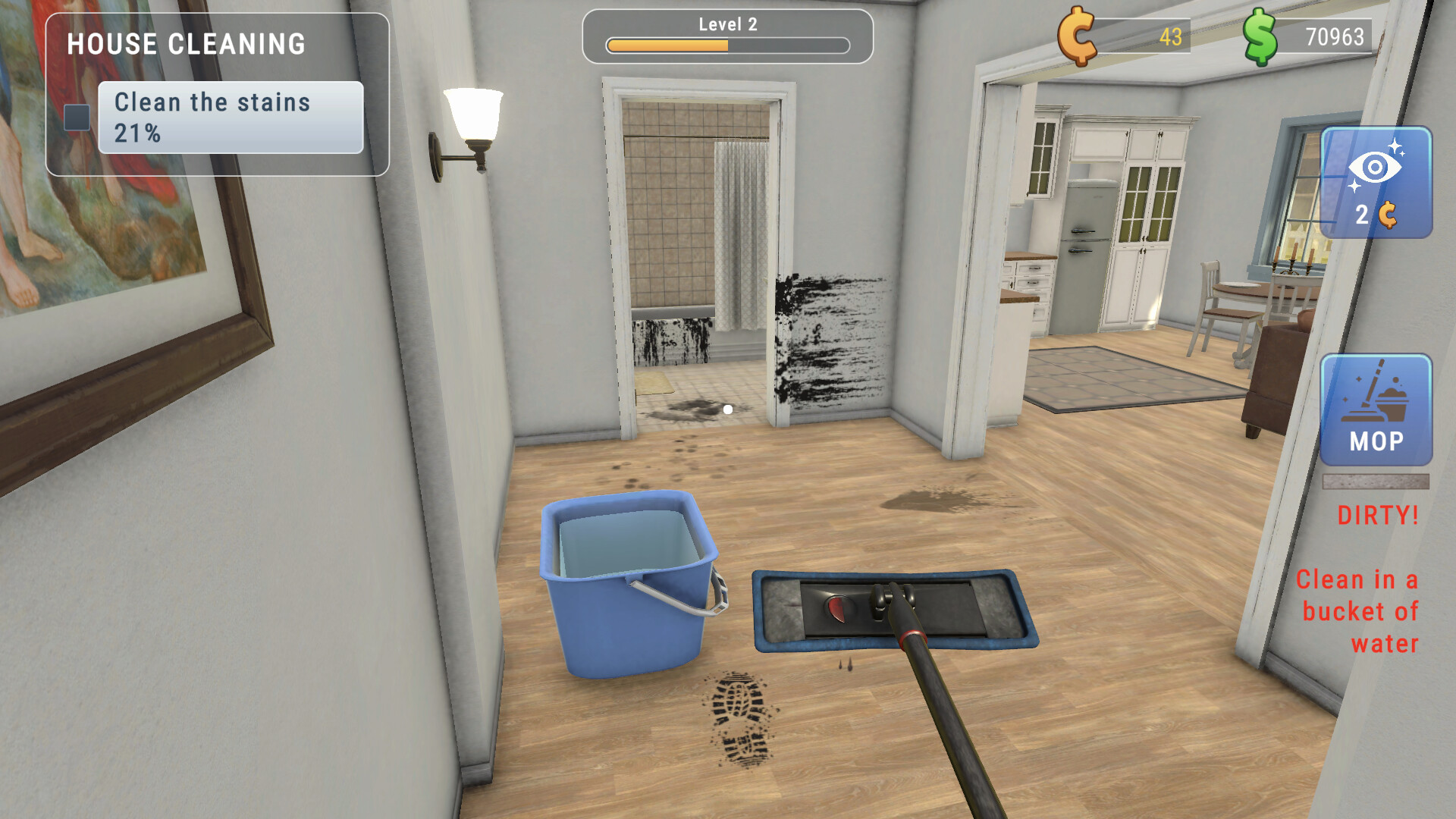House Cleaner Simulator Demo Screenshot 4