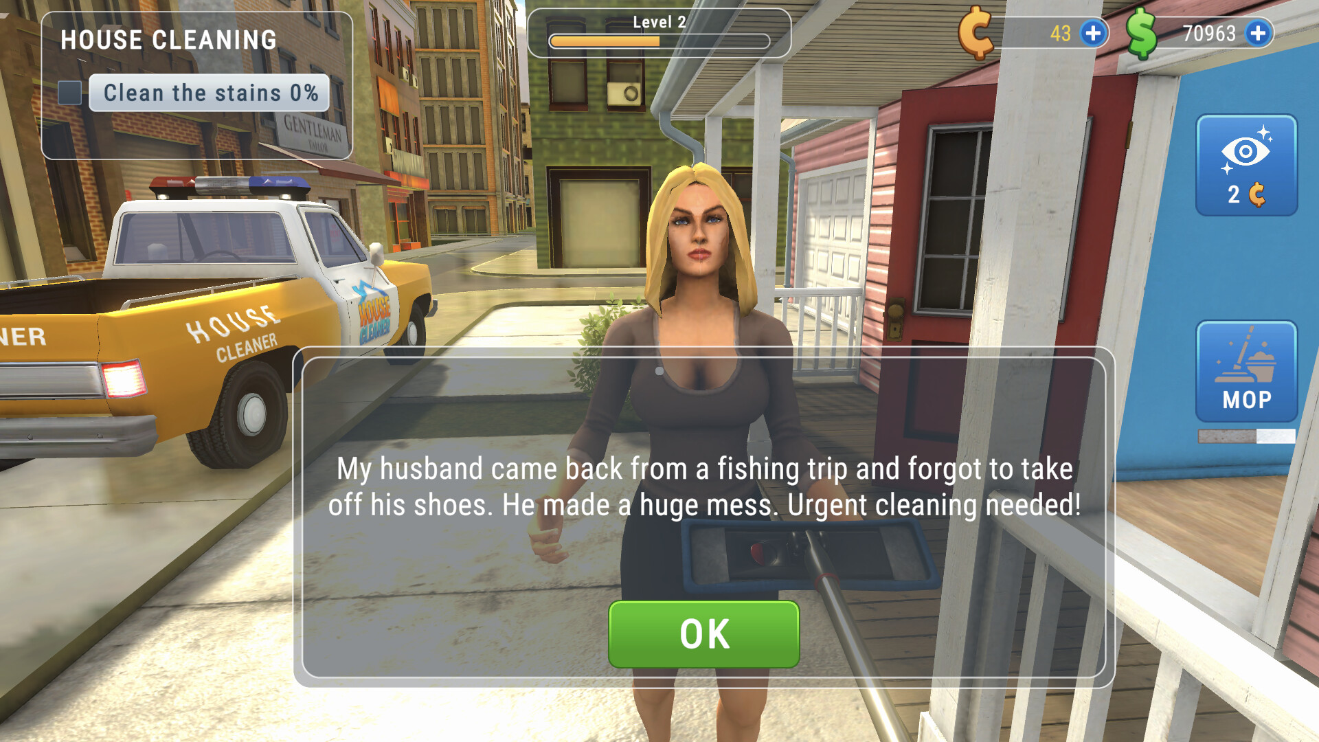 House Cleaner Simulator Demo Screenshot 3