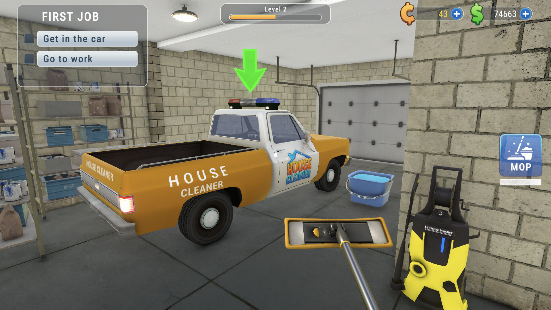 House Cleaner Simulator Demo Screenshot 0
