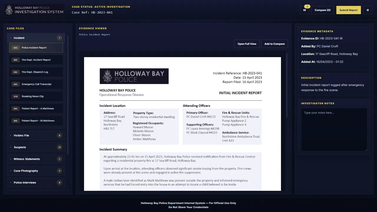 Ashes of Holloway Bay Screenshot 0