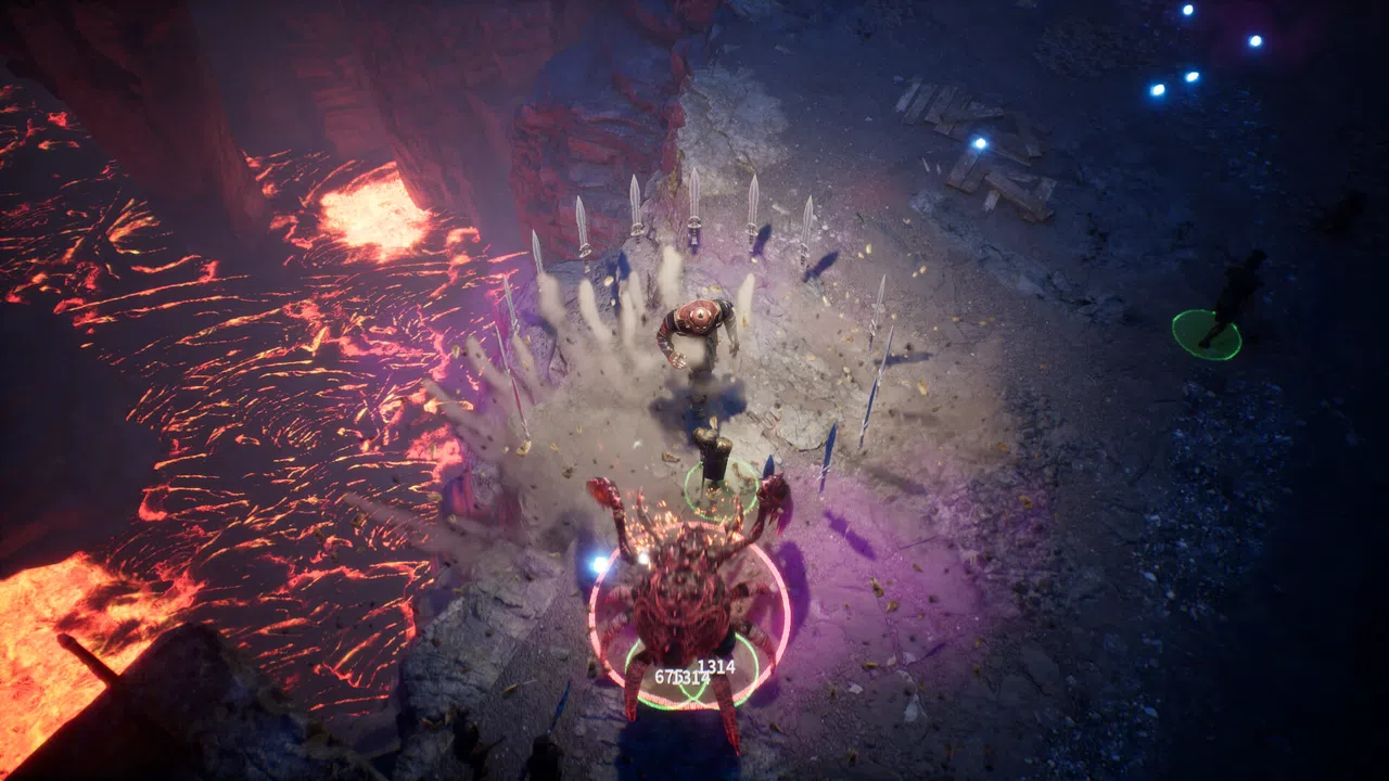 Achilles: Survivor - The Cursed Necromancer Screenshot 0