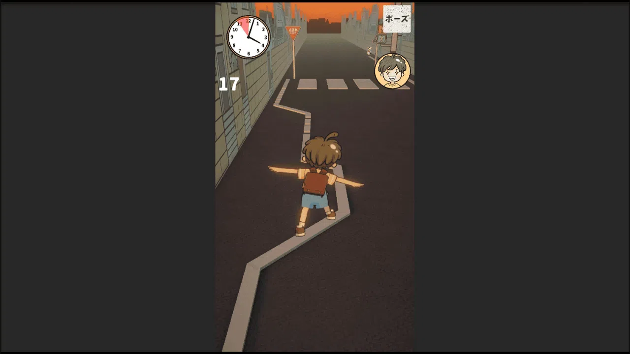 ホワイトノウェイ（Stay on the white lines） Screenshot 1