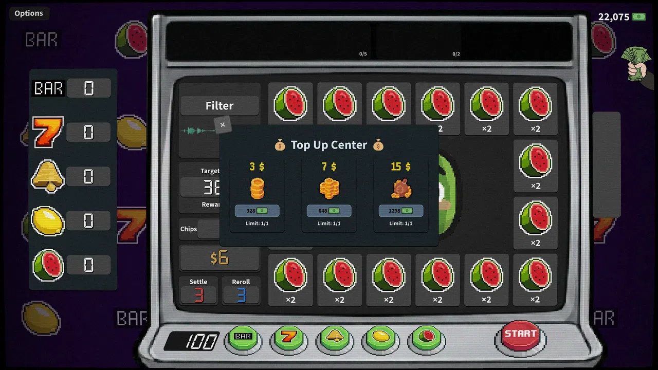 Greedy Spin: Reel Roguelike Demo Screenshot 7