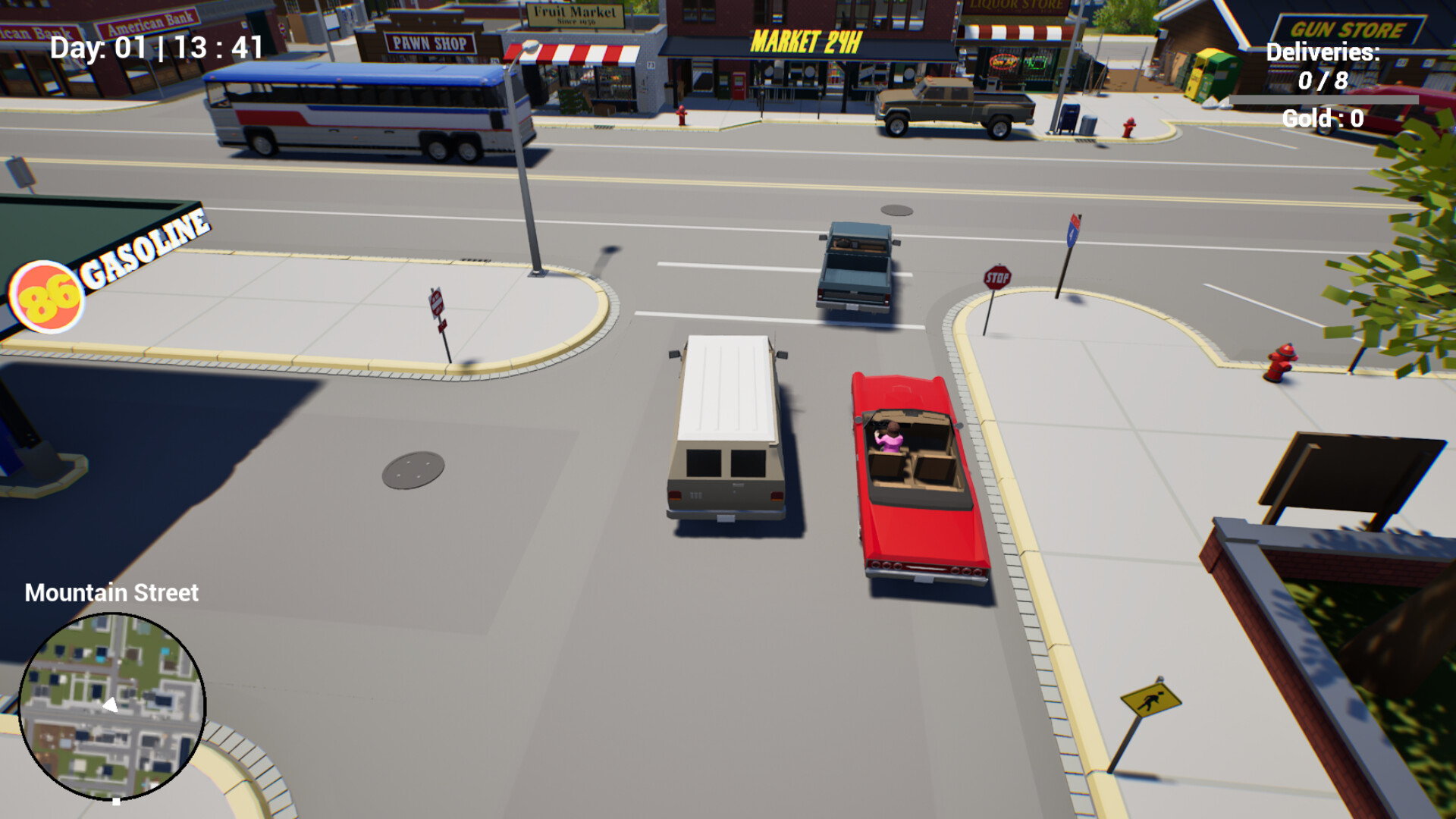 Courier Bay Demo Screenshot 2