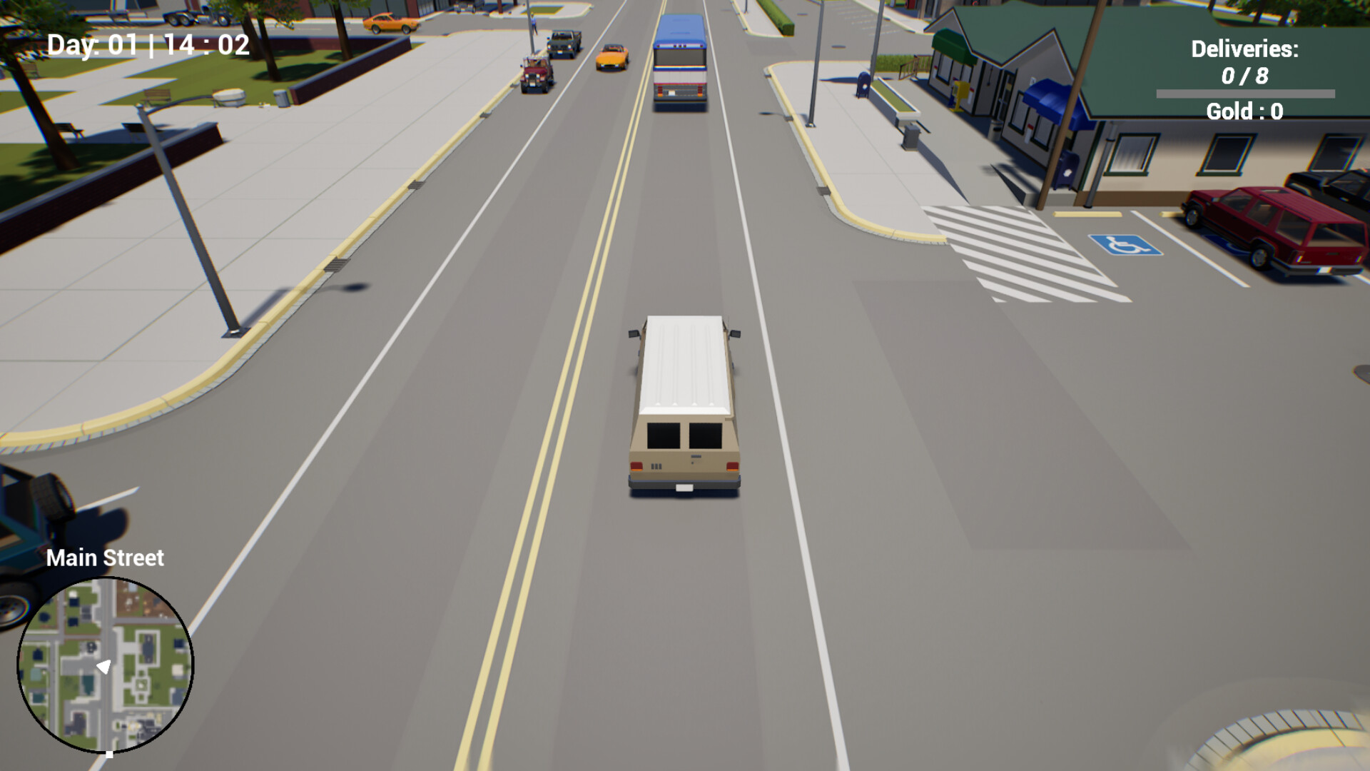 Courier Bay Demo Screenshot 0