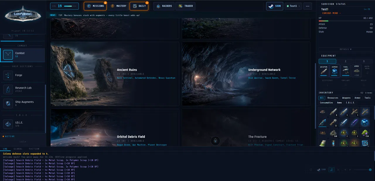 Lost Vessel Screenshot 2