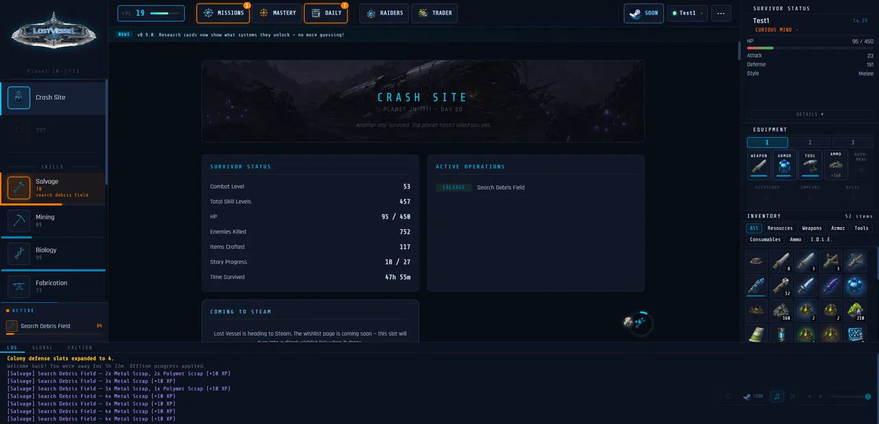 Lost Vessel Screenshot 0