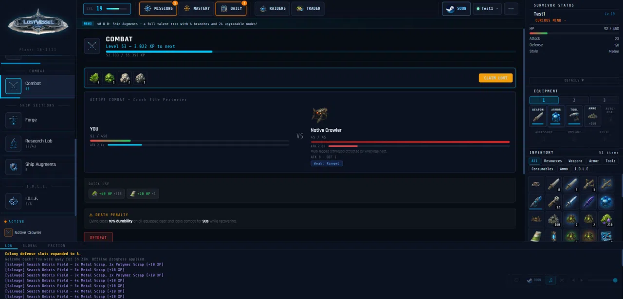 Lost Vessel Screenshot 1