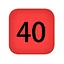 40 icon