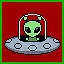 Santa gifted the space martians icon