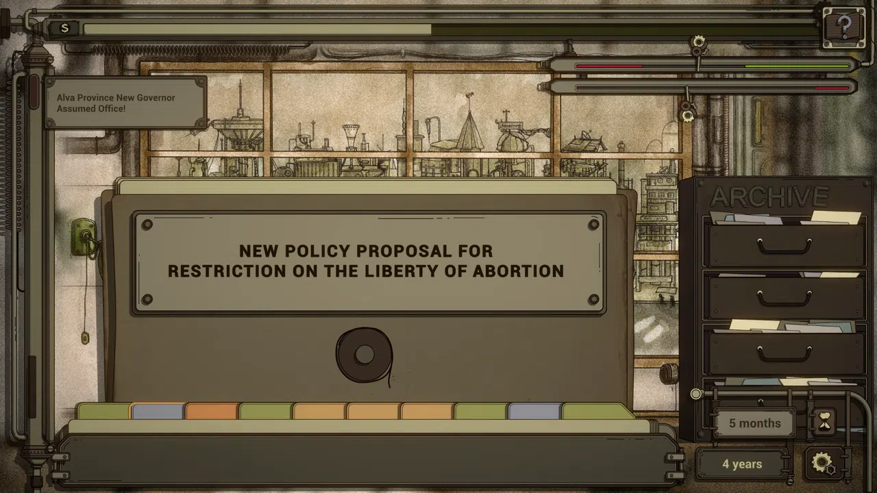 Fertility, Crime, and Economy Demo Screenshot 1