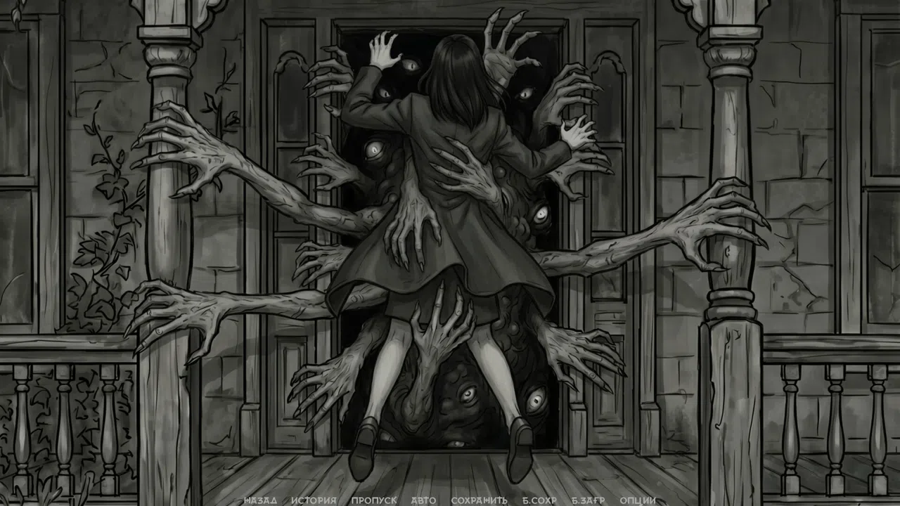 Visual novel: The One from the Dark Screenshot 6